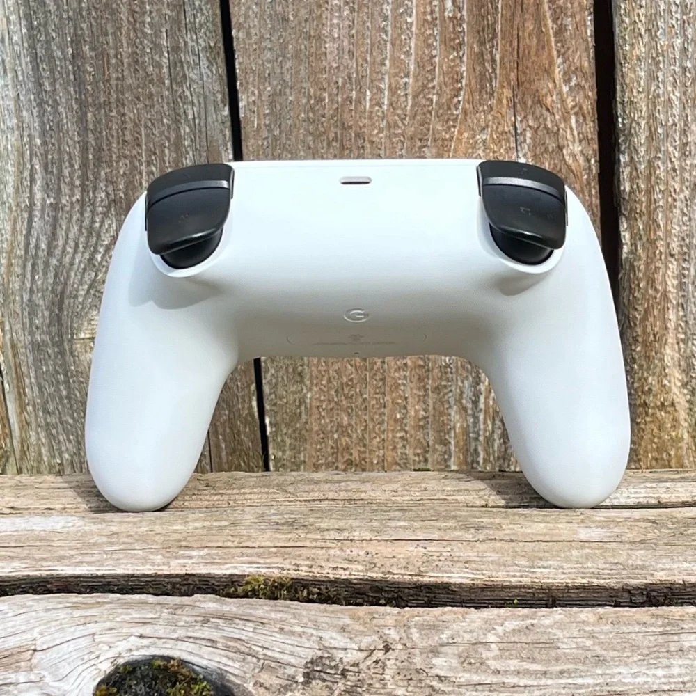 White Google Stadia Game Controller